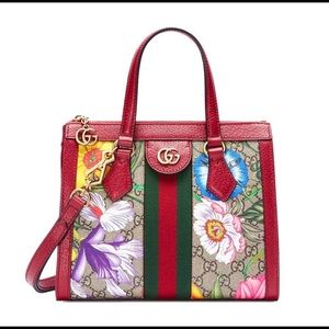 Gucci Flora GG Supreme Small Tote Bag New in Box